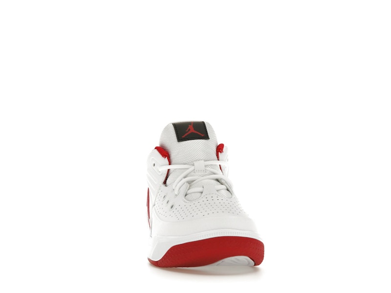 Jordan Max Aura 5 White Black Gym Red (GS)