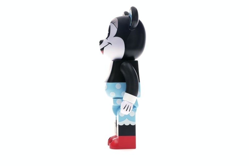 Bearbrick Minnie Mouse 400% Black