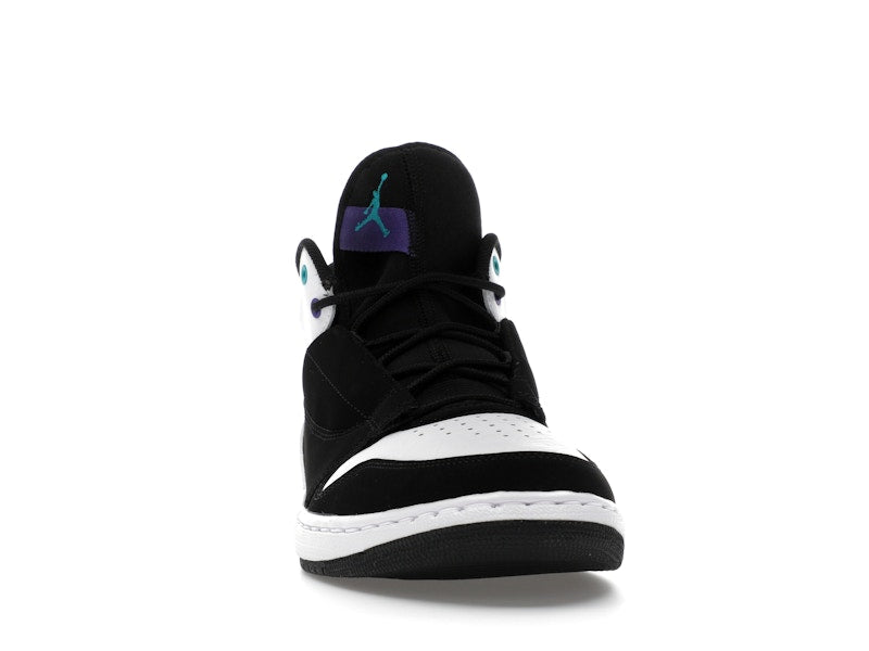 Jordan Fadeaway Black White Grape