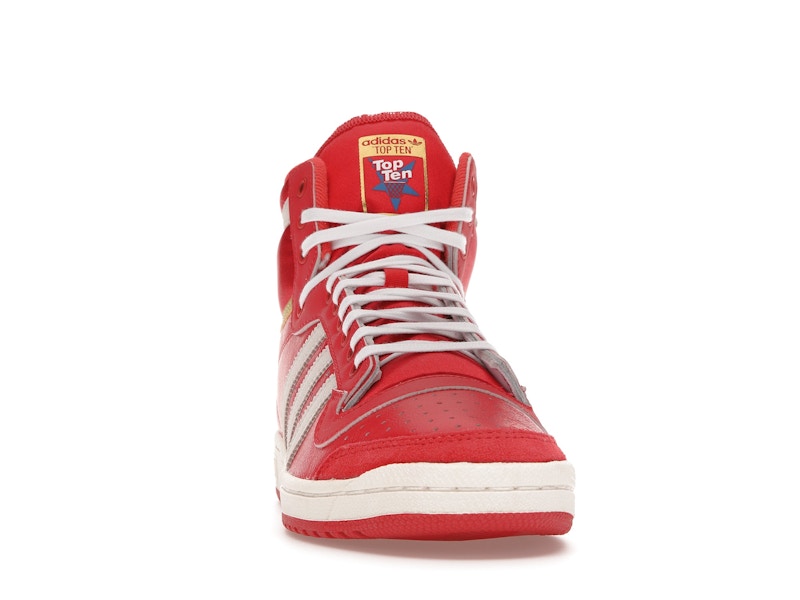 adidas Top Ten Hi Glory Red
