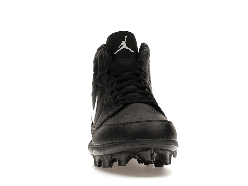 Jordan 1 Mid TD Cleat Black White