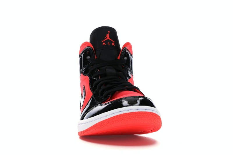 Jordan 1 Mid Hot Punch Black (Women's)