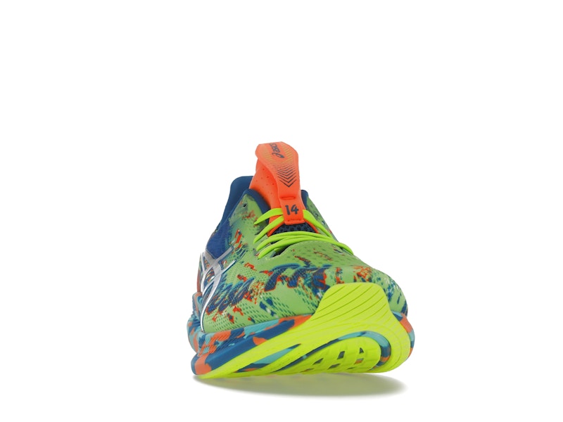 ASICS Noosa Tri 14 Hazard Green Lake Drive Orange