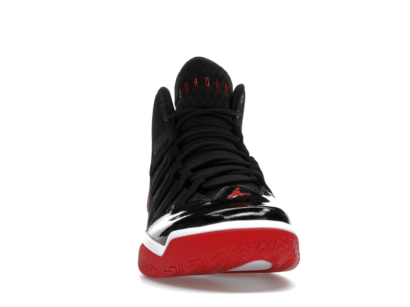 Jordan Max Aura Black Red Patent