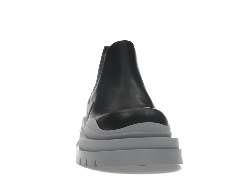 Bottega Veneta Tire Ankle Chelsea Boot Black Vapor