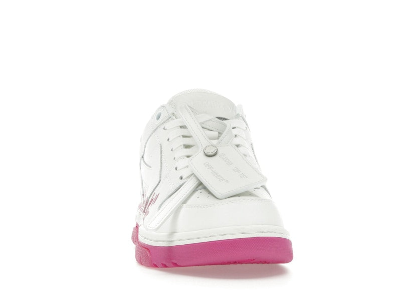 OFF-WHITE Out Of Office Low Tops (W) For Walking Fuschia