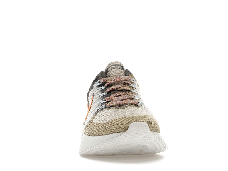 Nike React Infinity Run Flyknit 2 Light Bone Grey Orange