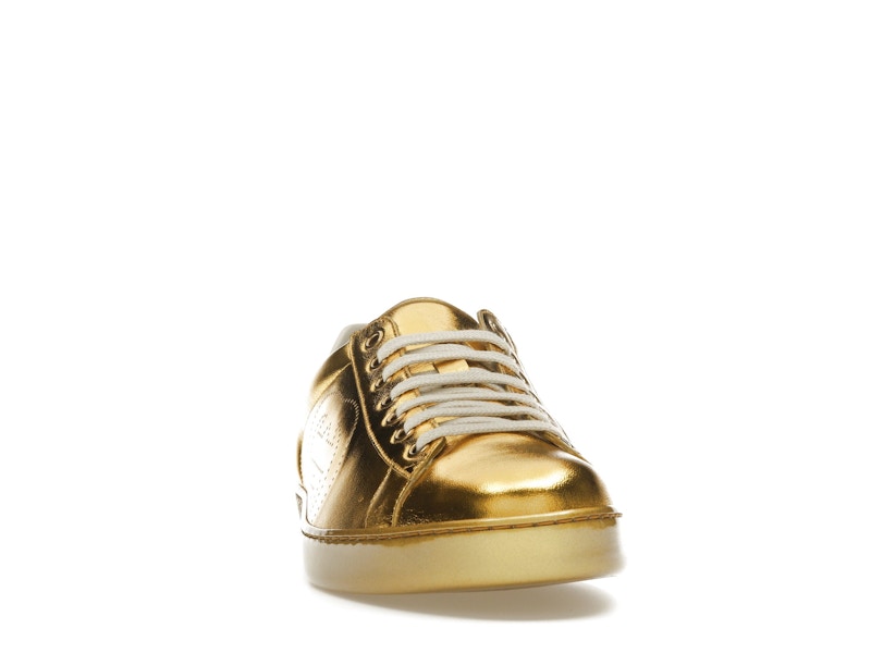 Gucci Ace Metallic Gold