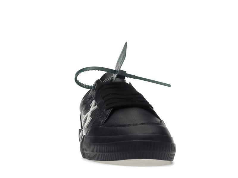 OFF-WHITE Vulc Low Leather Black White SS22