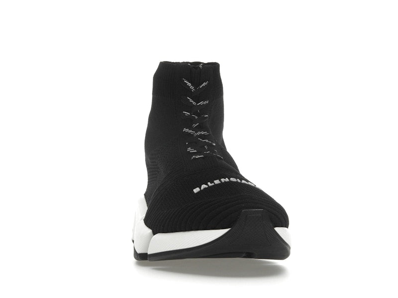 Balenciaga Speed 2.0 Lace Up Black White