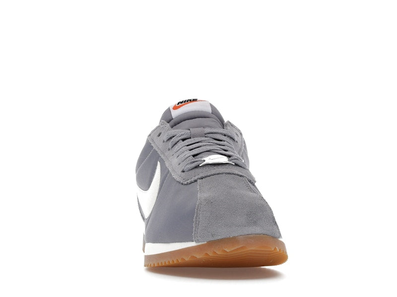 Nike Cortez Textile Cement Grey Gum Light Brown Safety Orange Sail (Women's)