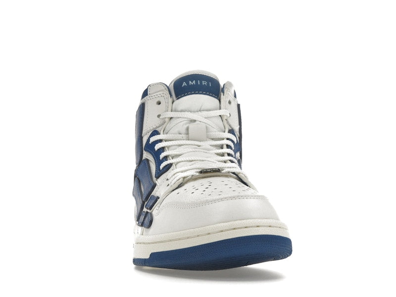 AMIRI Skel Panelled High Top White Blue