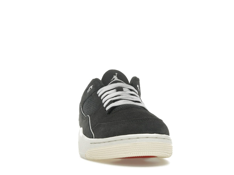 Jordan Flight Court Anthracite Sail Varsity Red White