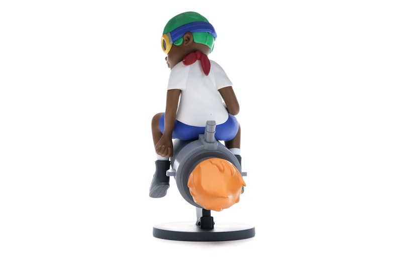 Hebru Brantley x Billionaire Boys Club x Bait Beyond The Beyond Fly Boy Figure 9 Inches White/Multi