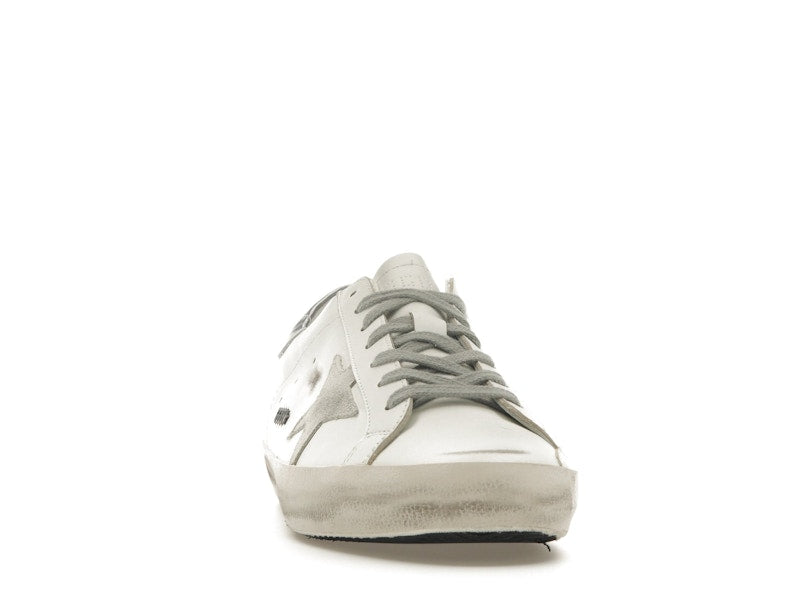 Golden Goose Super-Star White Silver