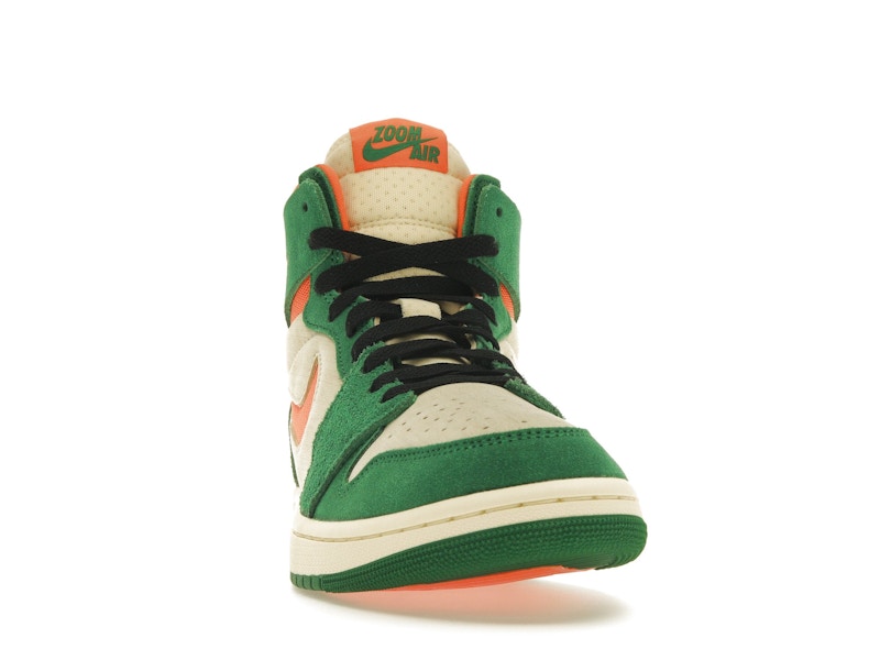 Jordan 1 High Zoom Air CMFT 2 Pine Green Orange Blaze (Women's)