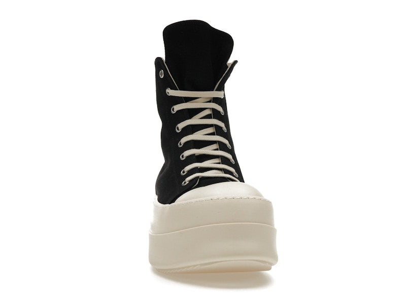 Rick Owens DRKSHDW Mega Bumper Sneaks Pentagram Black Pearl Milk