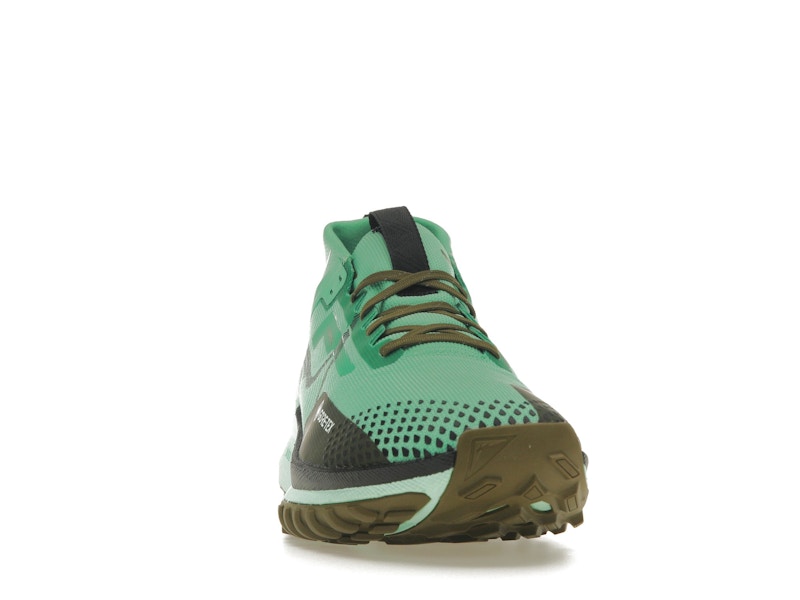 Nike React Pegasus Trail 4 Gore-Tex Spring Green Olive Flak Mint Foam Black