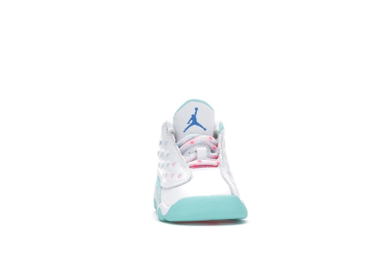 Jordan 13 Retro White Soar Green Pink (TD)