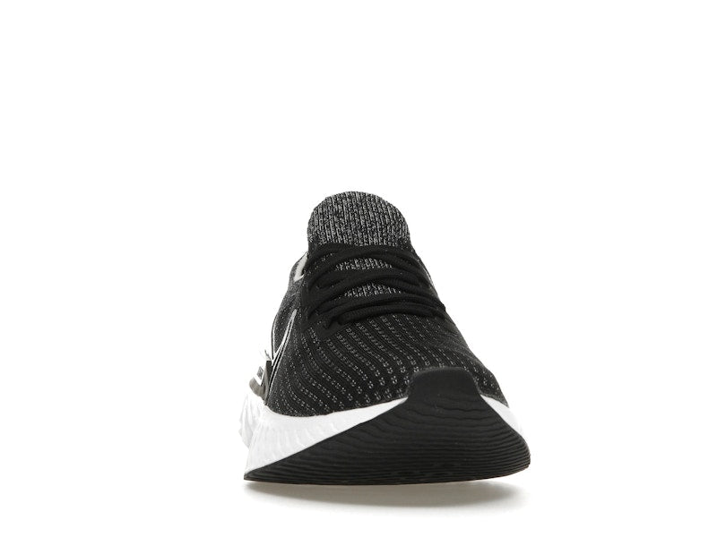 Nike React Infinity Run Flyknit Black White (Women's)