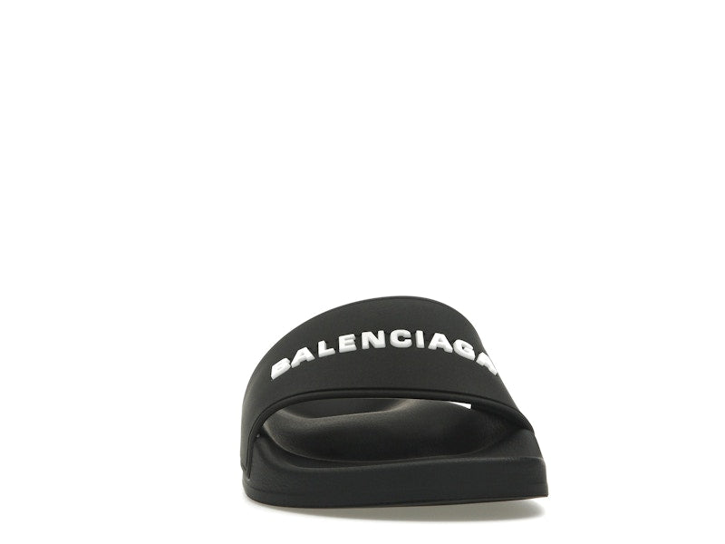 Balenciaga Pool Slide Black White (Women's)