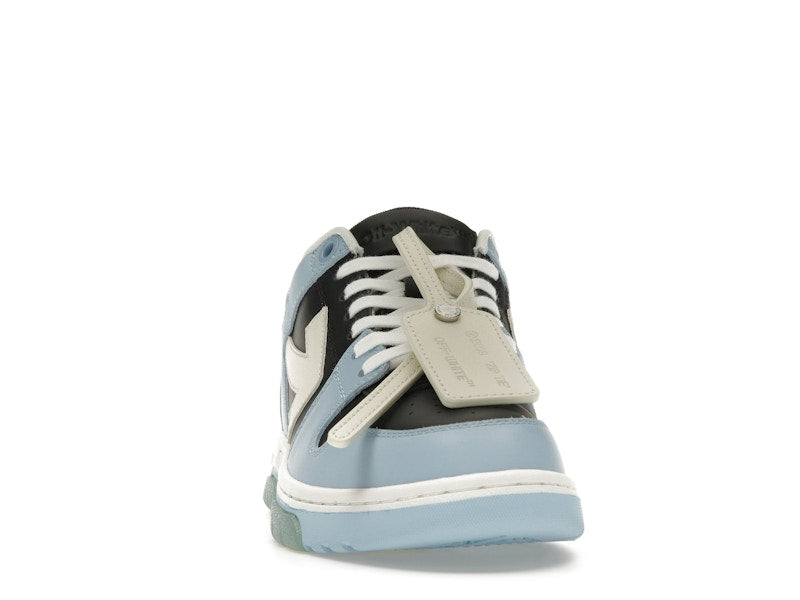 OFF-WHITE Out Of Office OOO Low Tops Light Blue Black