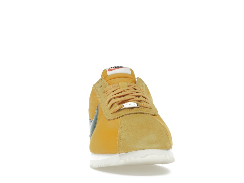 Nike Cortez Textile Yellow Ochre Gorge Green (Women's)