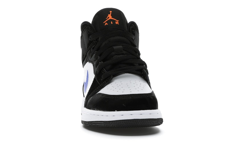 Jordan 1 Mid Black Racer Blue White (GS)