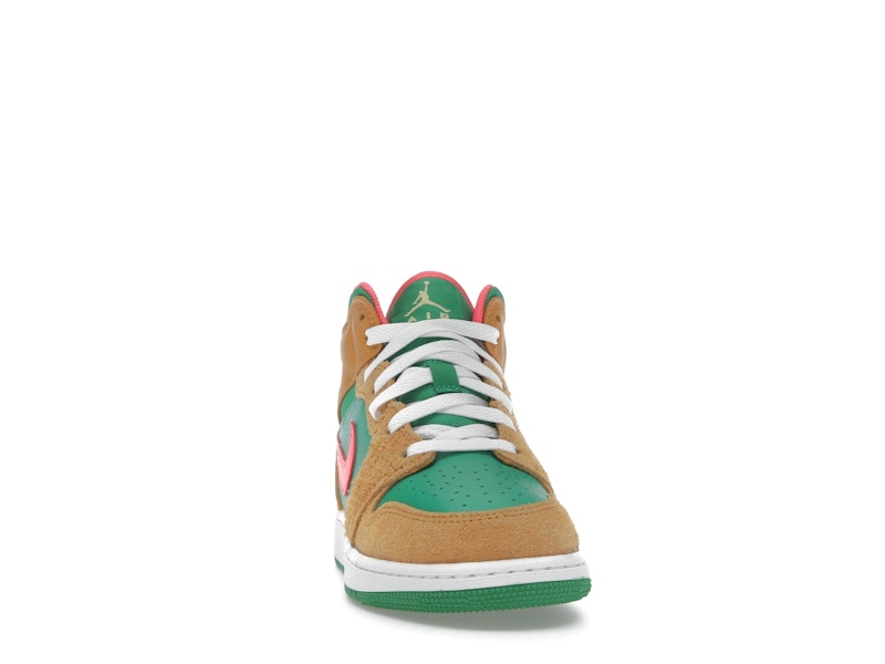 Jordan 1 Mid SE Chutney Lucky Green (GS)