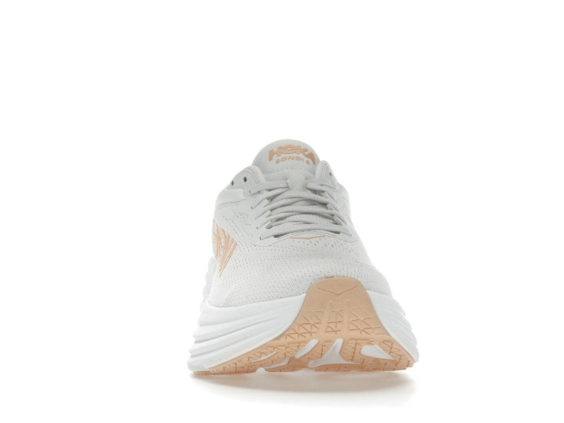 Hoka One One Bondi 8 White Cantaloupe (Women's)