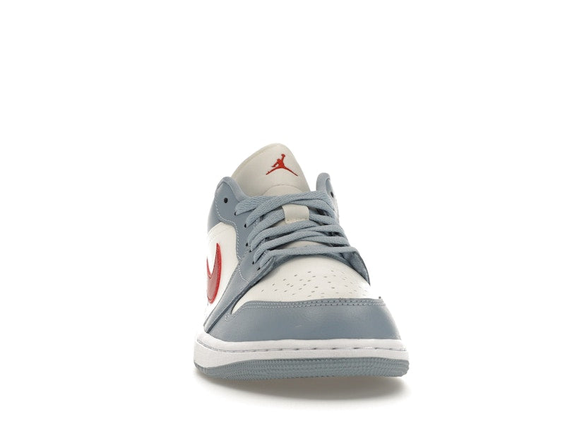 Jordan 1 Low Blue Whisper Dune Red (Women's)