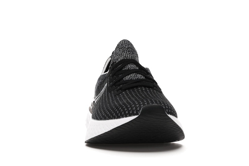 Nike React Infinity Run Flyknit Black White
