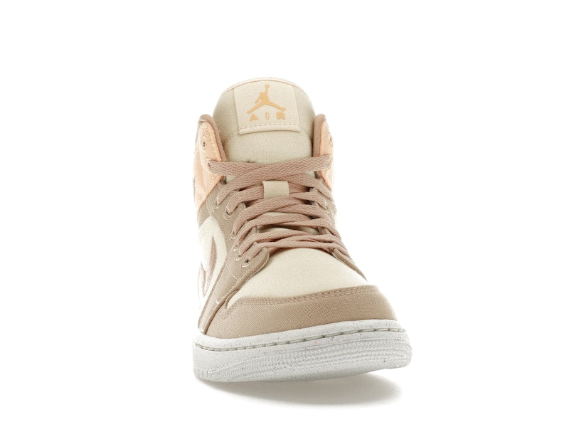Jordan 1 Mid SE Canvas Khaki (Women's)
