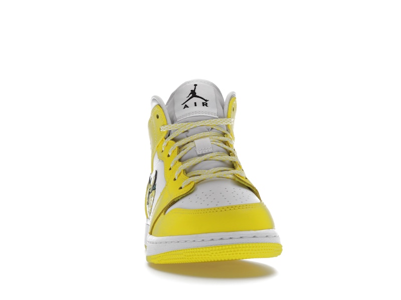 Jordan 1 Mid Dynamic Yellow Floral (GS)