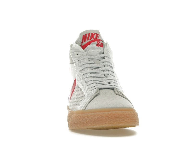 Nike SB Zoom Blazer Mid Premium Deconstructed White University Red Gum