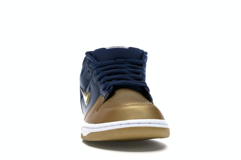 Nike SB Dunk Low Supreme Jewel Swoosh Gold