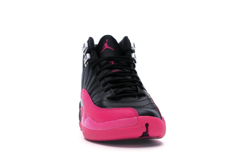 Jordan 12 Retro Black Deadly Pink (GS)