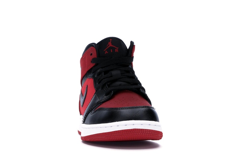 Jordan 1 Mid Gym Red Black (GS)