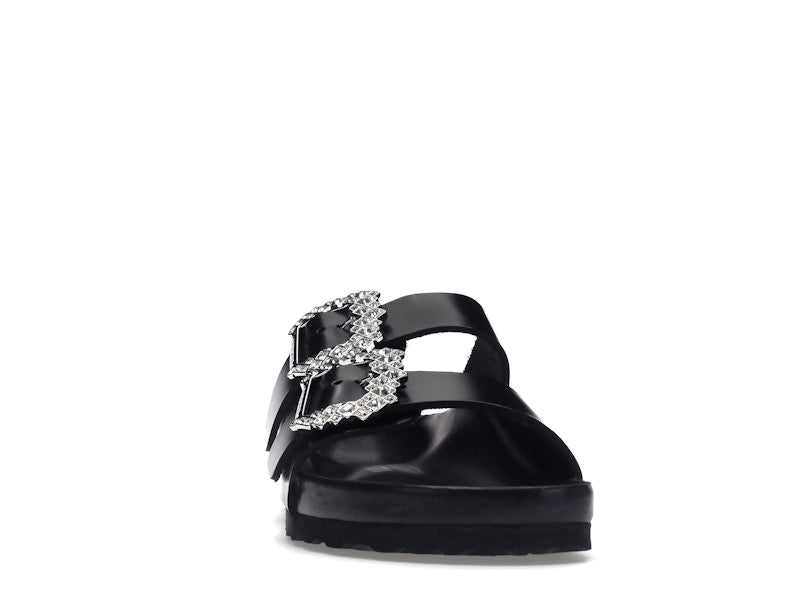 Birkenstock Arizona Manolo Blahnik Black