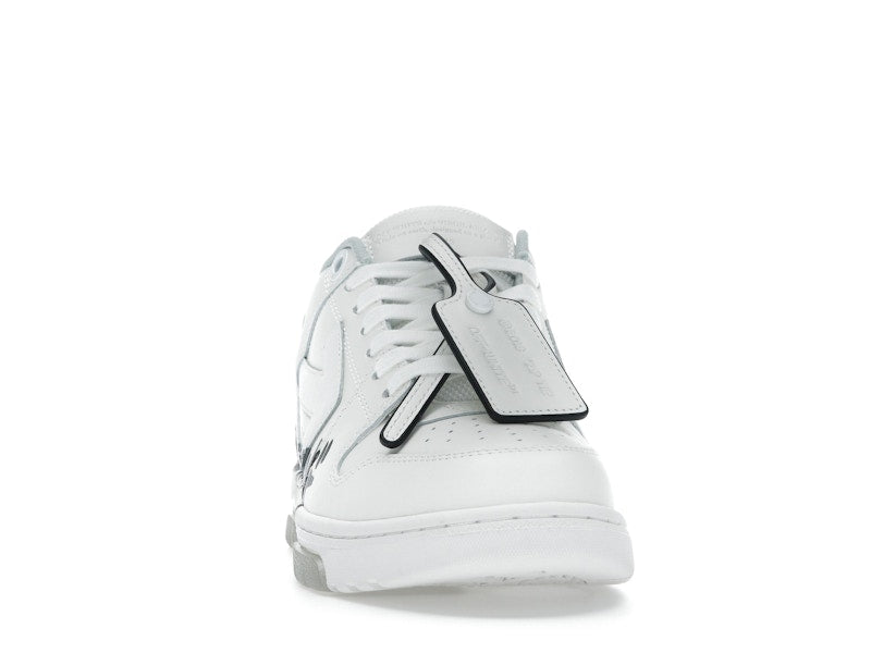 OFF-WHITE Out Of Office OOO Low Tops For Walking White