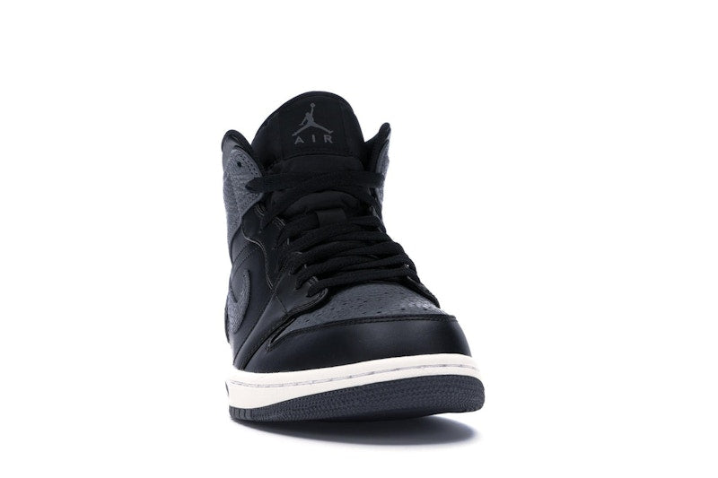 Jordan 1 Retro Mid Black Dark Grey