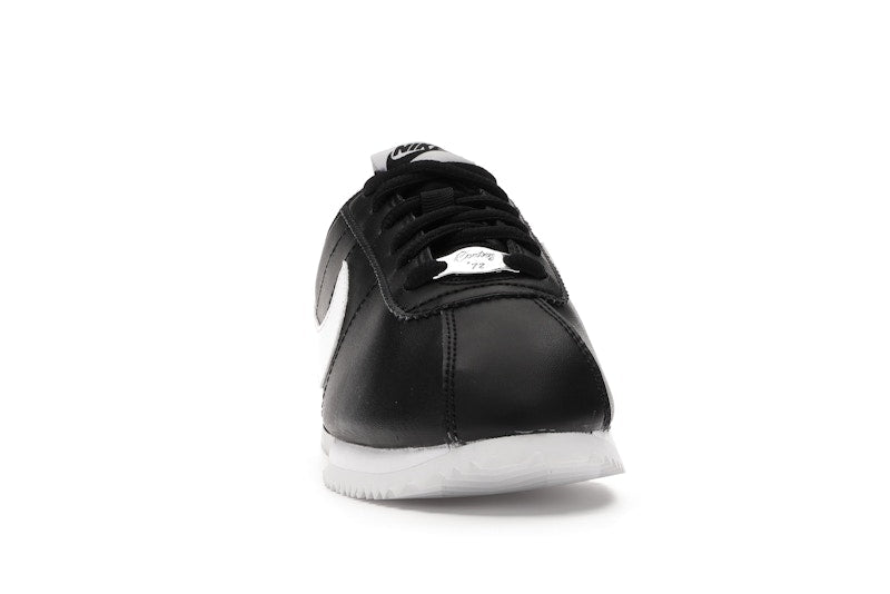 Nike Cortez Basic Leather Black White (GS)