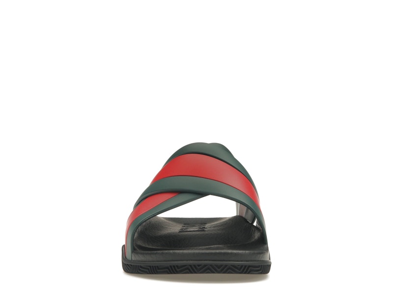 Gucci Web Slide Black Rubber