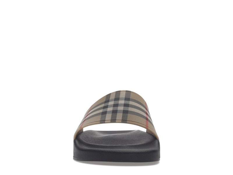 Burberry Vintage Check Slides Archive Beige