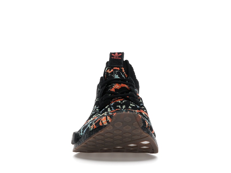 adidas NMD R1 Primeknit Black Multicolor