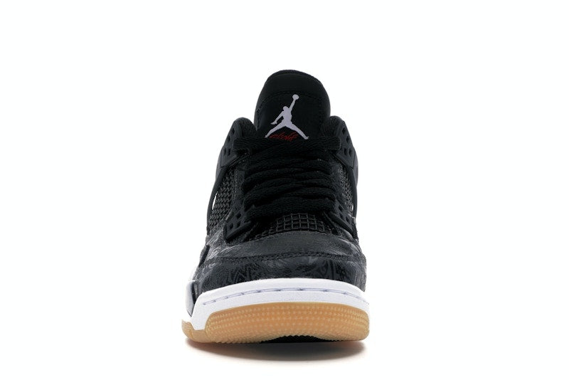 Jordan 4 Retro Laser Black Gum (GS)