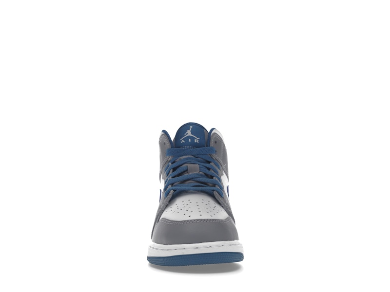 Jordan 1 Mid True Blue Cement (GS)