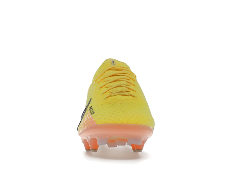 Nike Zoom Mercurial Vapor 15 Elite SG-Pro Anti-Clog Traction Yellow Strike Sunset Glow