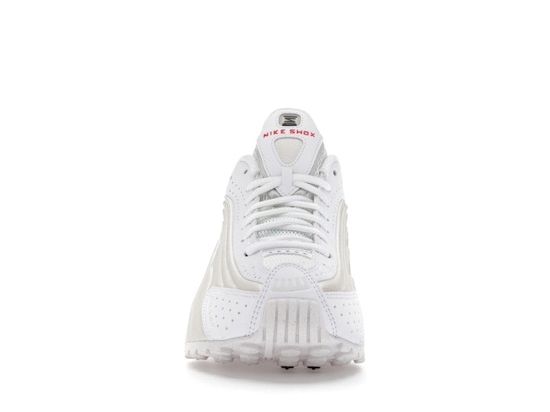 Nike Shox R4 White Phantom Picante Red (Women's)