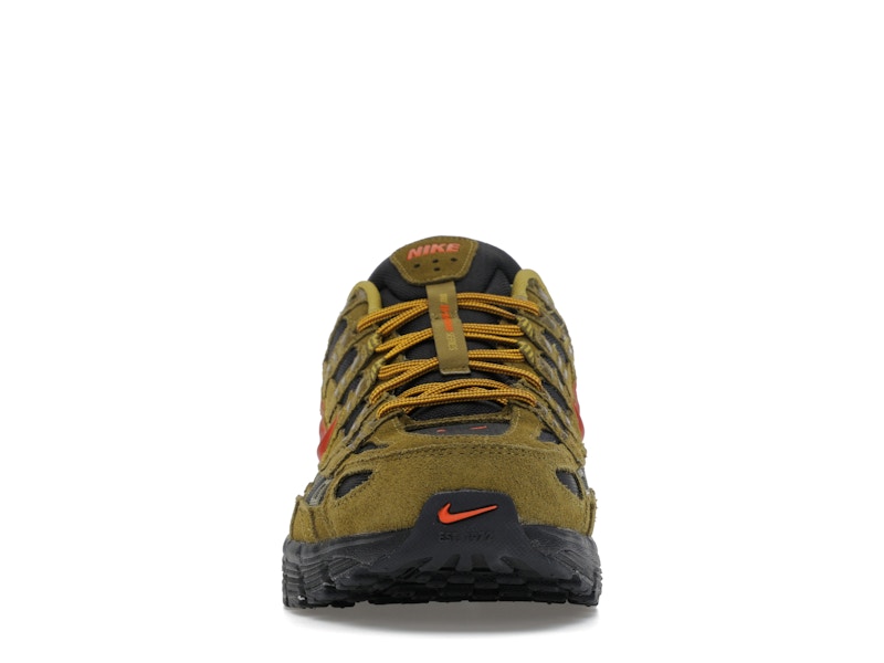 Nike P-6000 Premium Cordura Olive Flak Black Picante Red